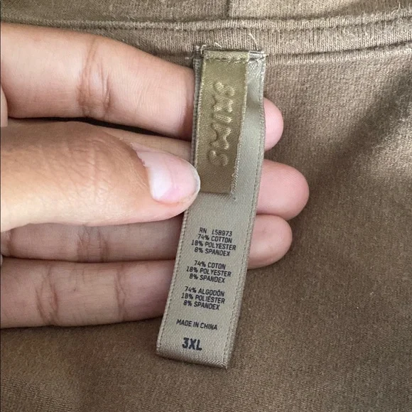 Skims Plus Size Basics Outdoor Full Length Zip Up Hoodie - Picture 9 of 9